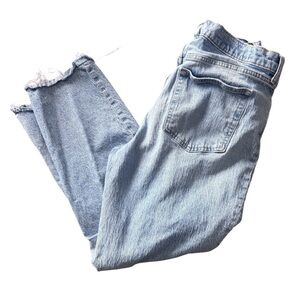 Gap Cheeky Straight High Rise Size 33/16r